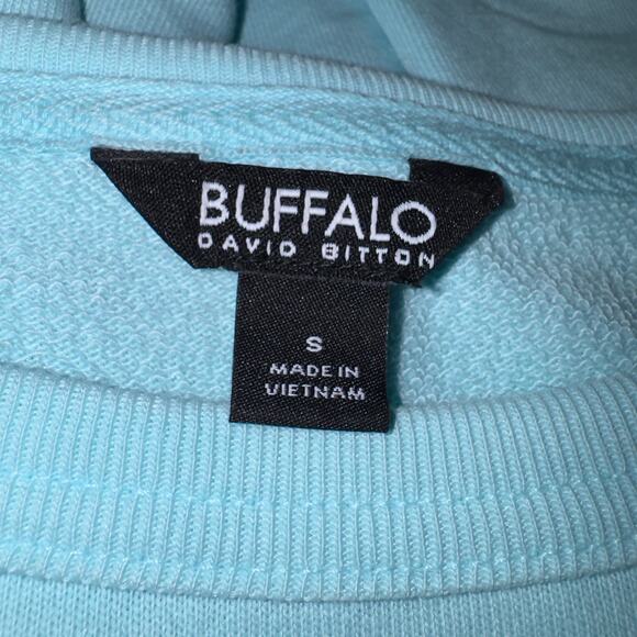 Buffalo David Bitton Light Blue Long Sleeve Top, Size Small - Picture 7 of 8